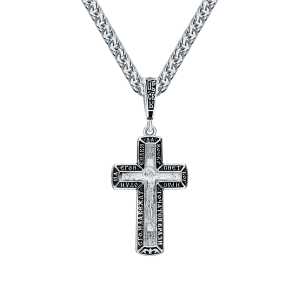 Крестик из серебра 