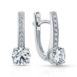 Серьги из белого золота Cold Diamonds