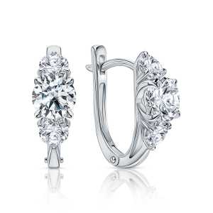 Серьги из белого золота Cold Diamonds